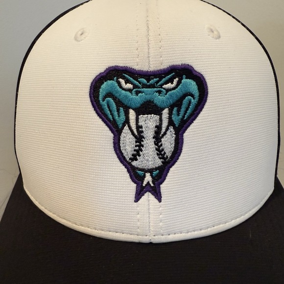 Arizona Diamondbacks Old Snake Logo Hat Richardson PTS‎ Fitted Small Flexfit Cap - Picture 6 of 15